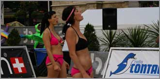 Beachvolleybal in Gent Benefiettornooi 
