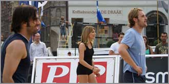 Beachvolleybal in Gent Benefiettornooi 