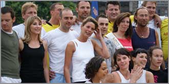 Beachvolleybal in Gent Benefiettornooi 